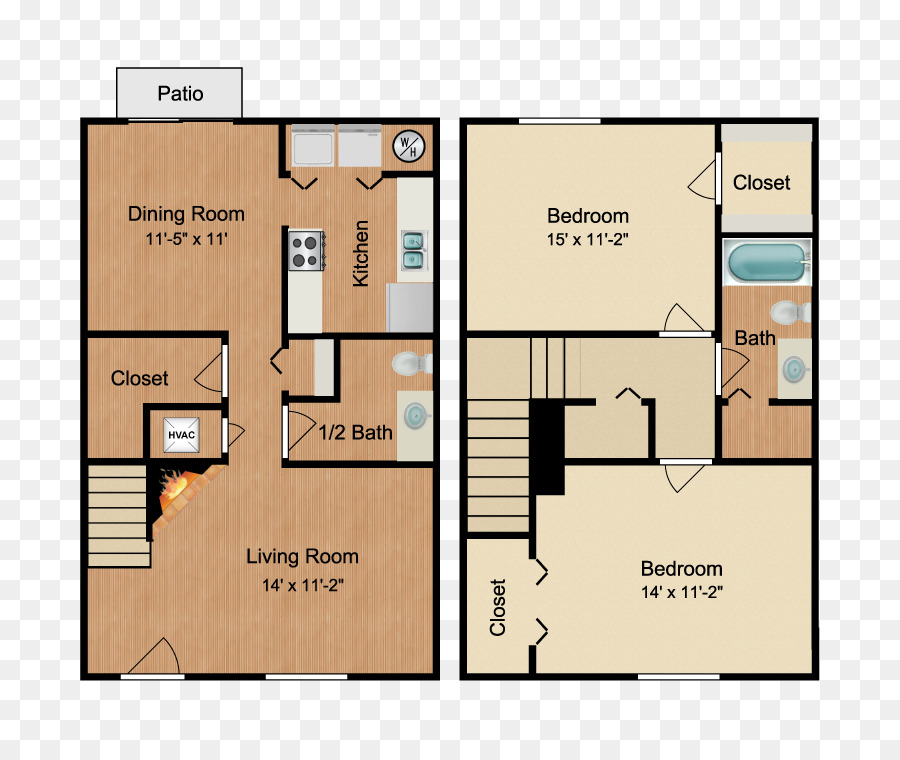 Hillhurst Apartamentos，Piso Plano PNG