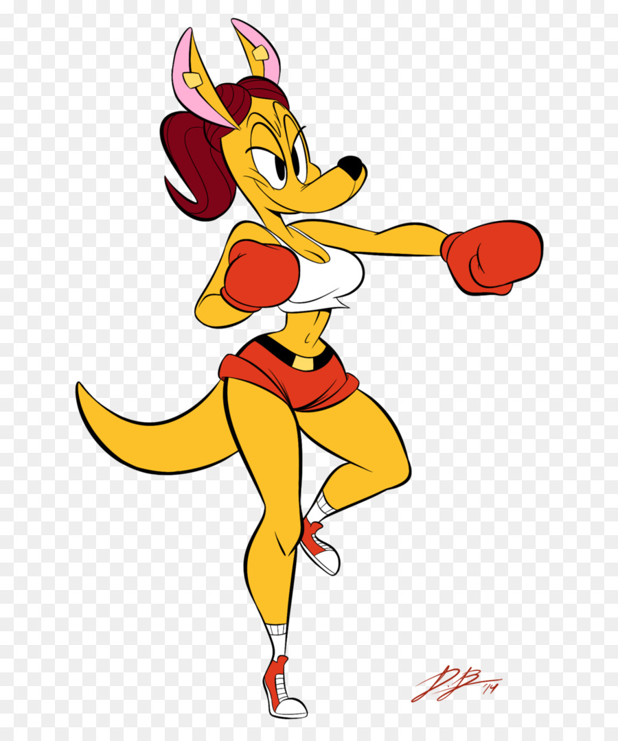 Canguru Boxe，Luvas De Boxe PNG