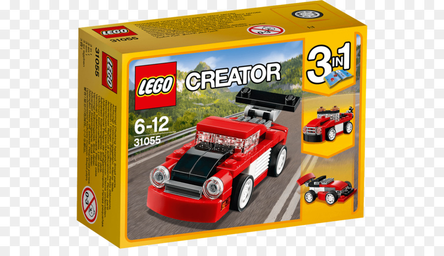 Lego 31055 Criador Red Racer，Lego PNG