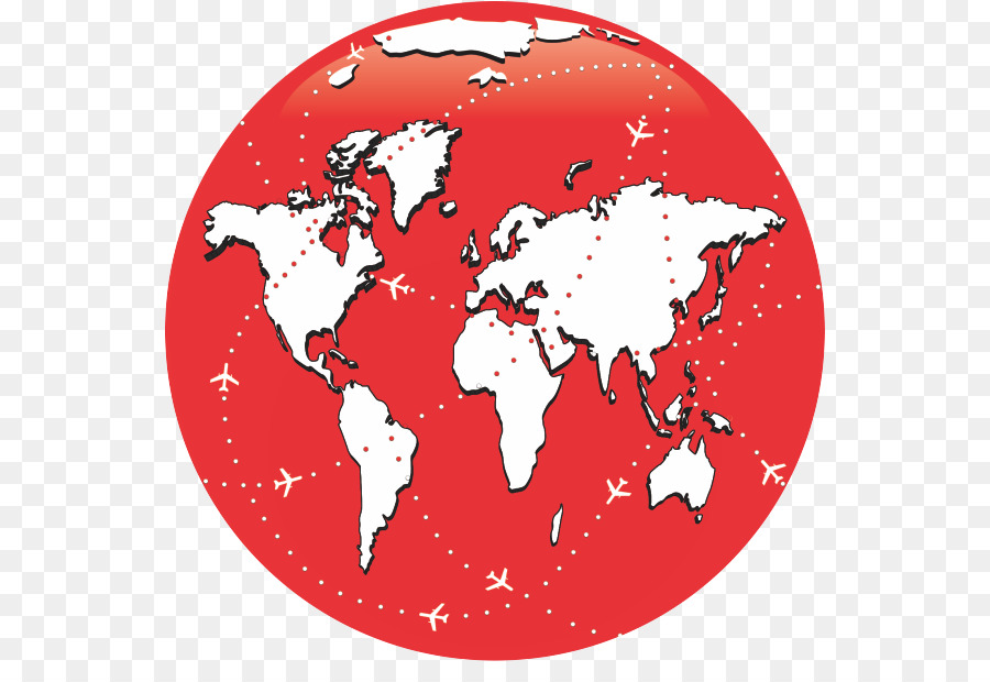 Globo，World Map PNG