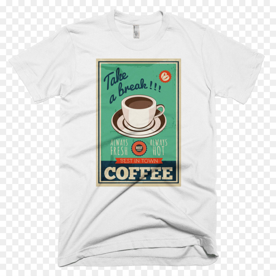 Tshirt，Café PNG