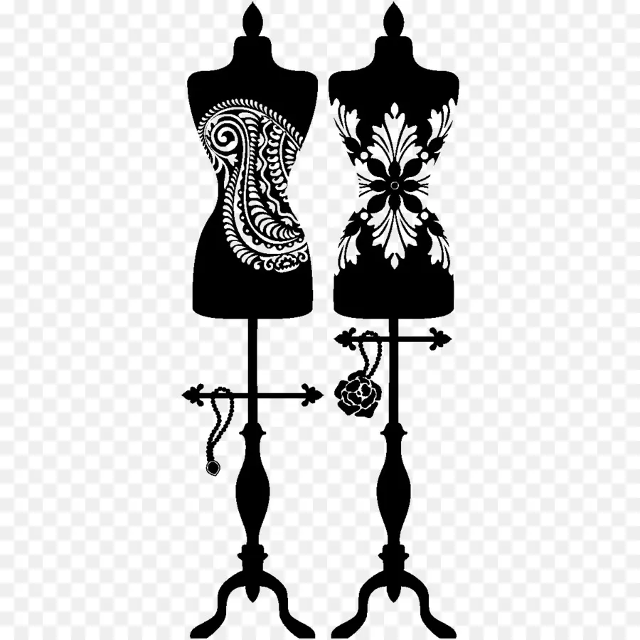 Manequins Decorativos，Forma De Vestido PNG