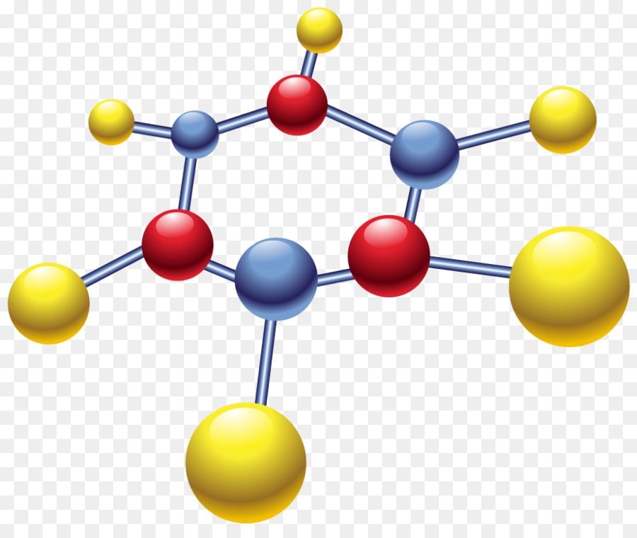 Modelo De Molécula，Química PNG