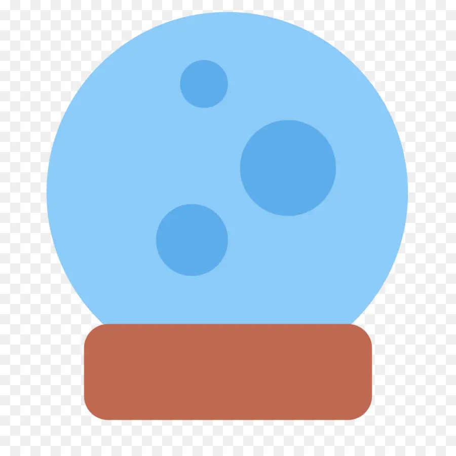 Globo De Neve，Azul PNG