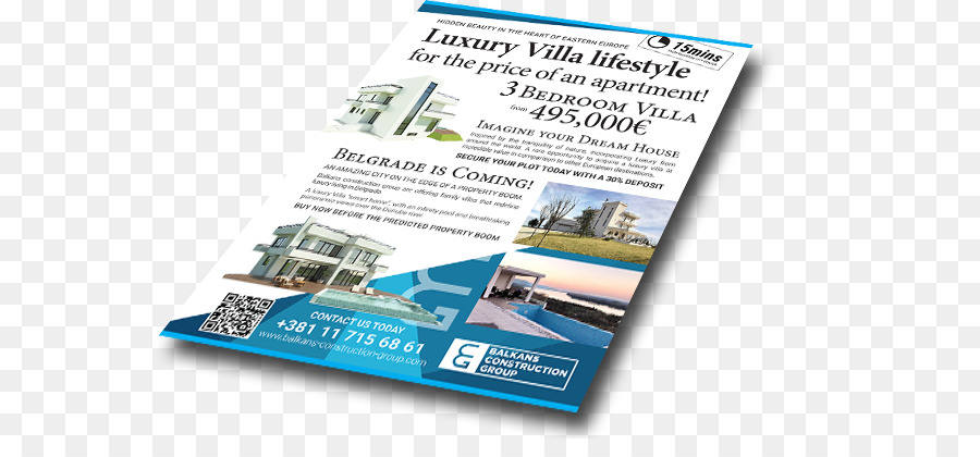 Villa，Flyer PNG