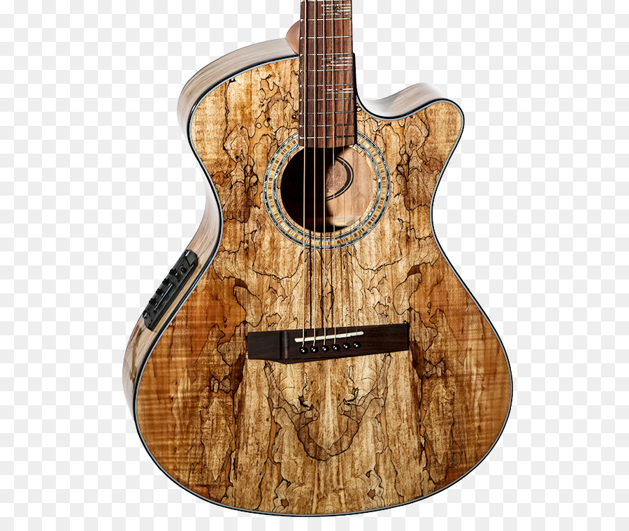 Acousticelectric Guitarra，Spalting PNG