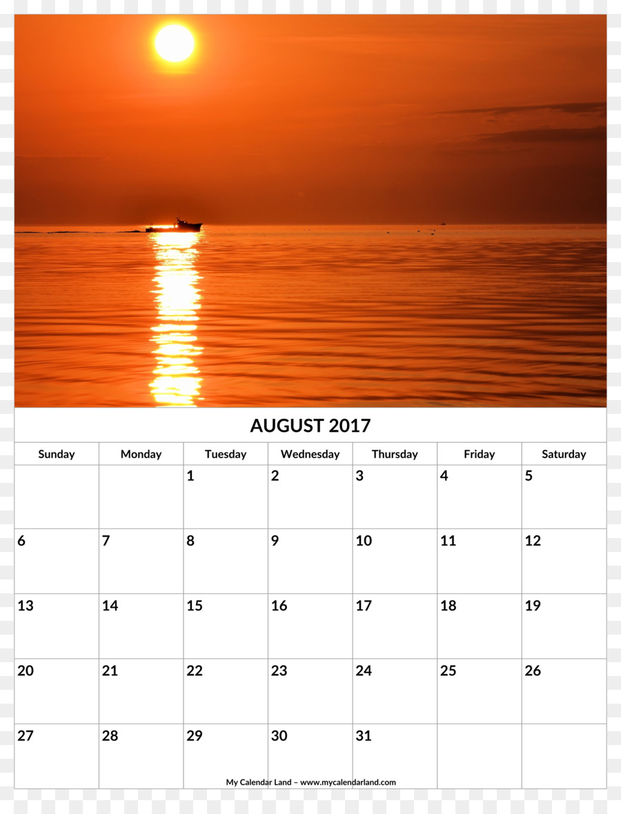 Calendário，Dois Mil Dezoito PNG