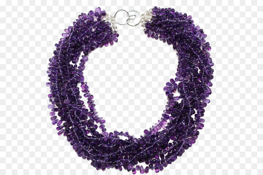 Ametista，Necklace PNG