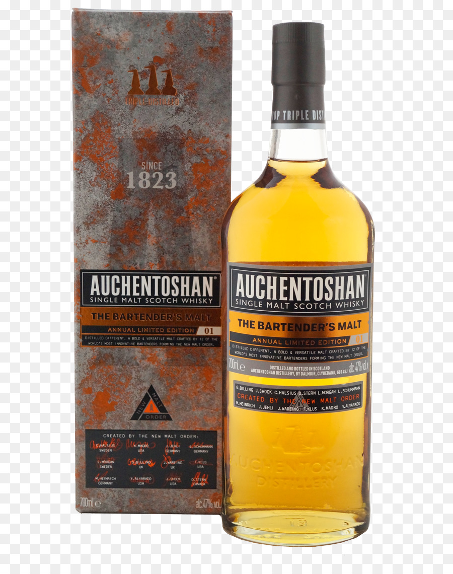 Single Malt Whisky，Auchentoshan Destilaria PNG