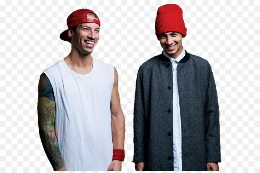 Dois Homens，Chapéu Vermelho PNG