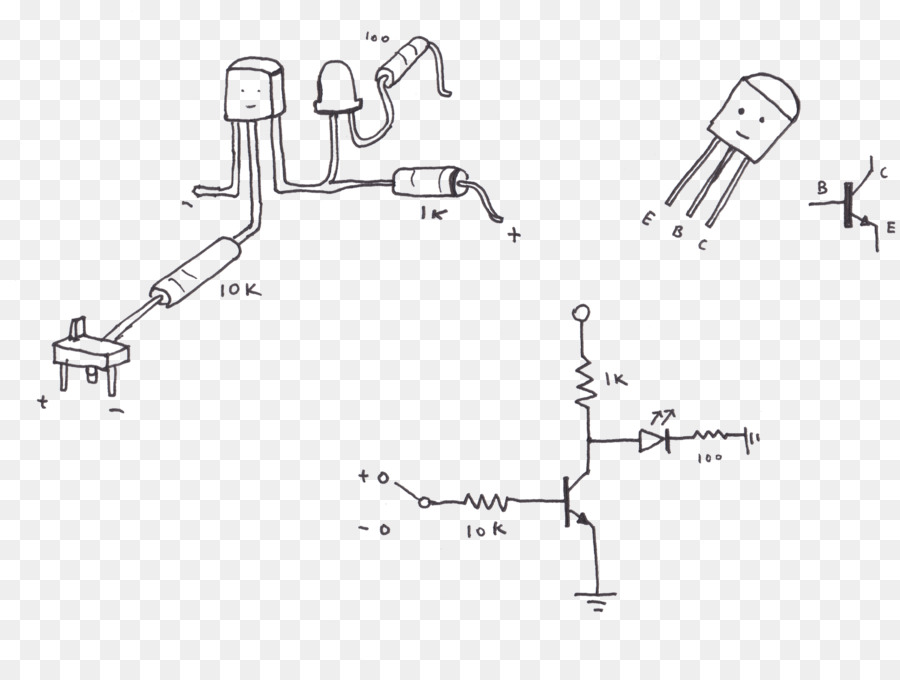 Diagrama De Fiação，Circuito Eletrônico PNG