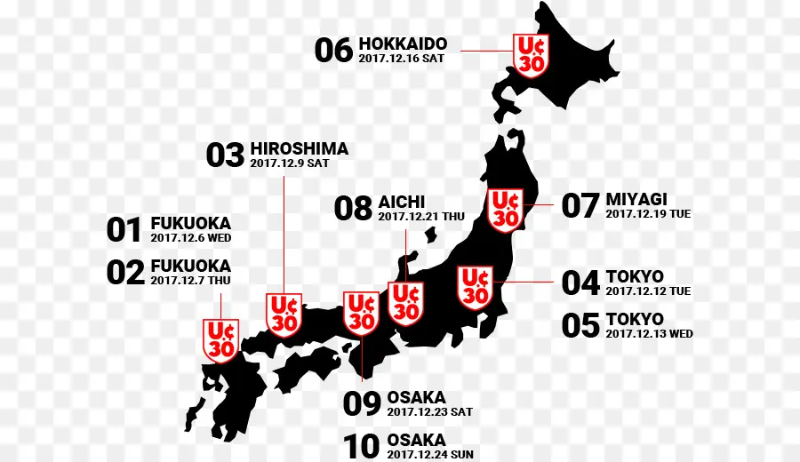 Japão，Infográfico PNG