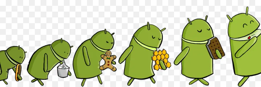 Android，Verde PNG