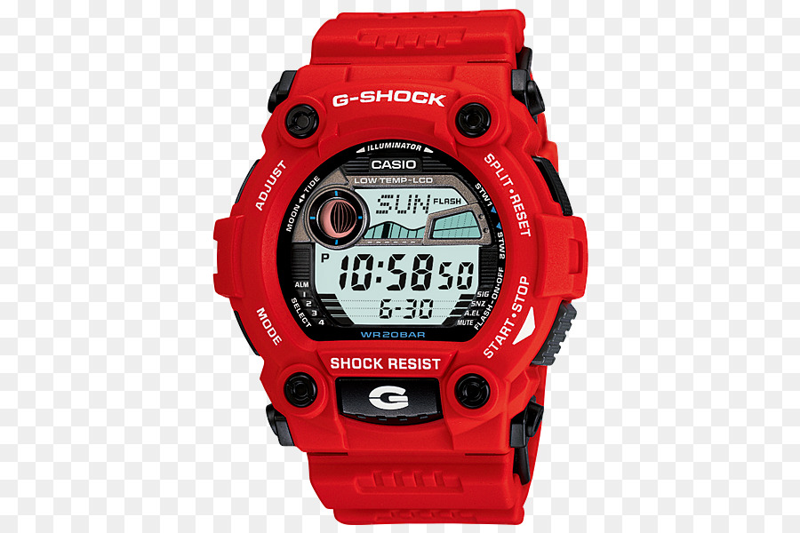 Relógio G Shock Vermelho，Relógio PNG