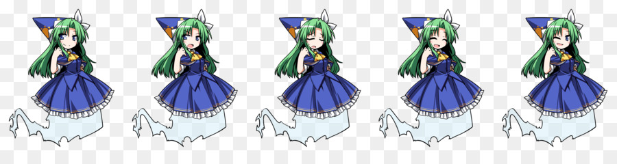 Personagem De Cabelo Verde，Anime PNG