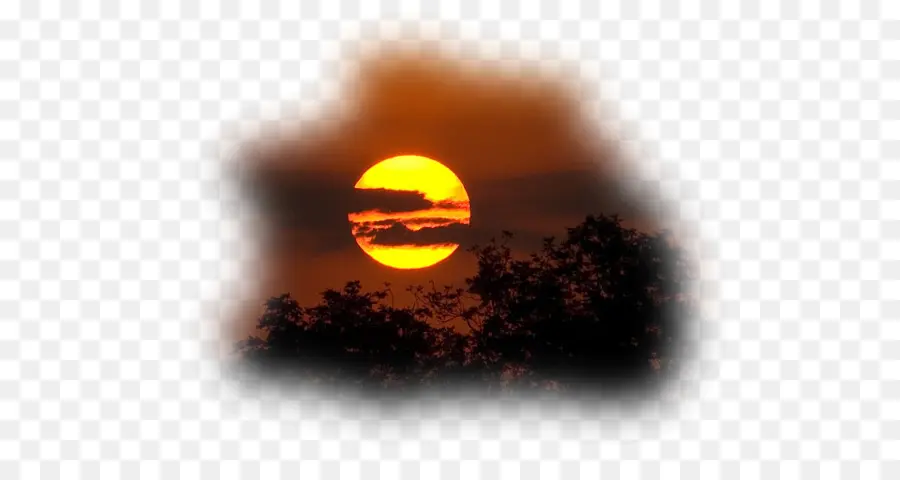 Pôr Do Sol，Pintura PNG