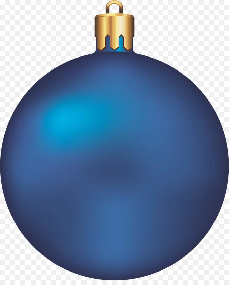 Enfeite De Natal，Azul PNG