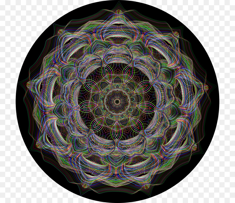 Espiral Colorida，Resumo PNG