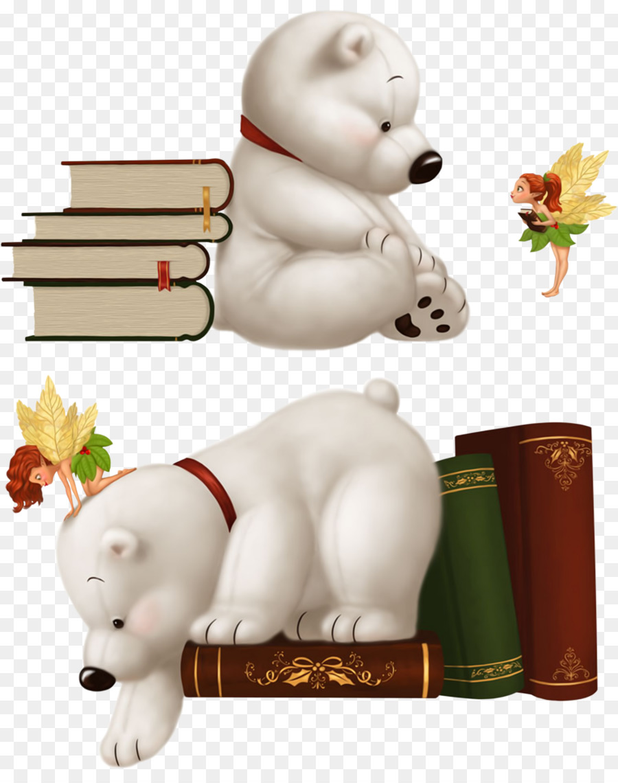 Ursos Polares E Livros，Livros PNG