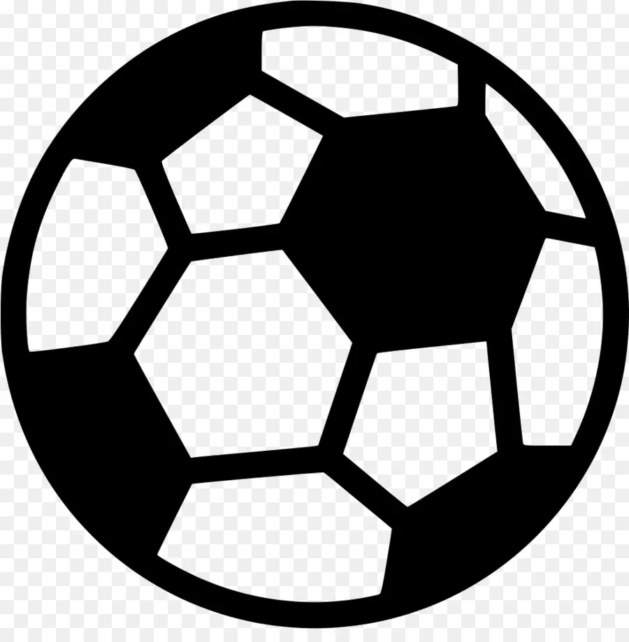 Bola De Futebol，Preto PNG