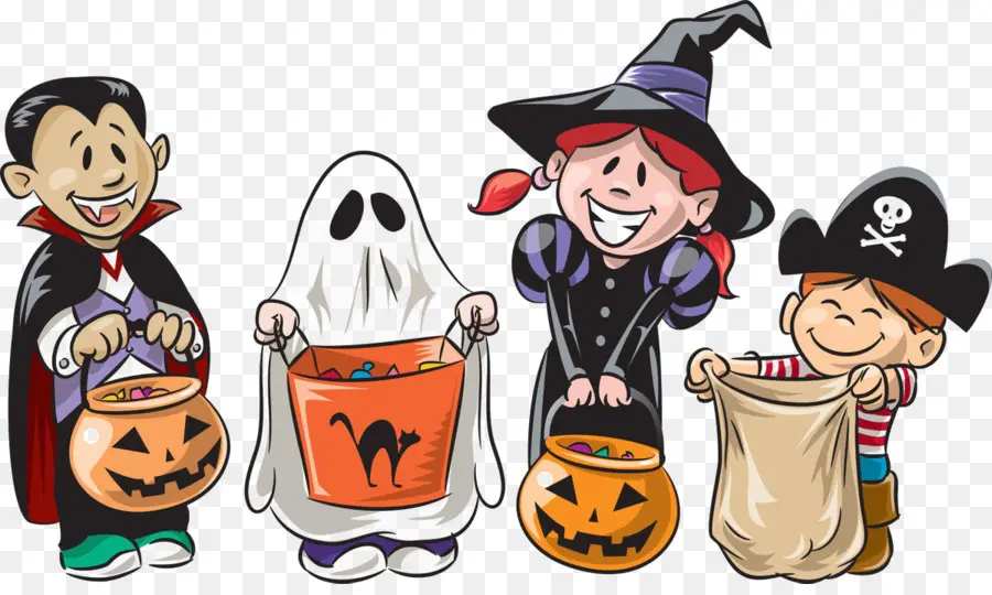 Trickortreating，Dia Das Bruxas PNG