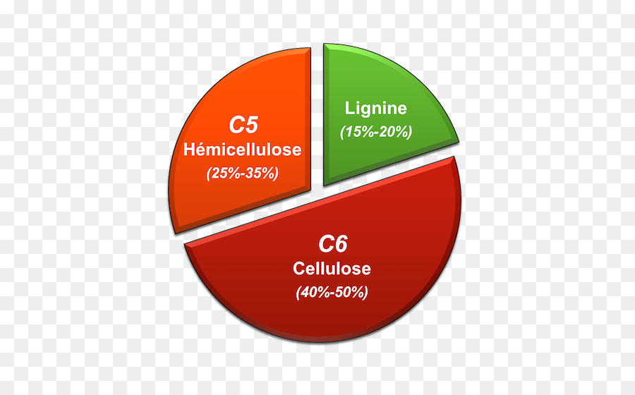 Gráfico De Pizza De Celulose，Composição PNG