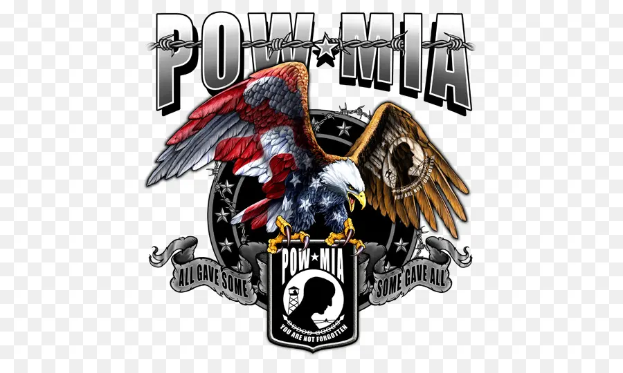 Emblema Pow Mia，Militares PNG