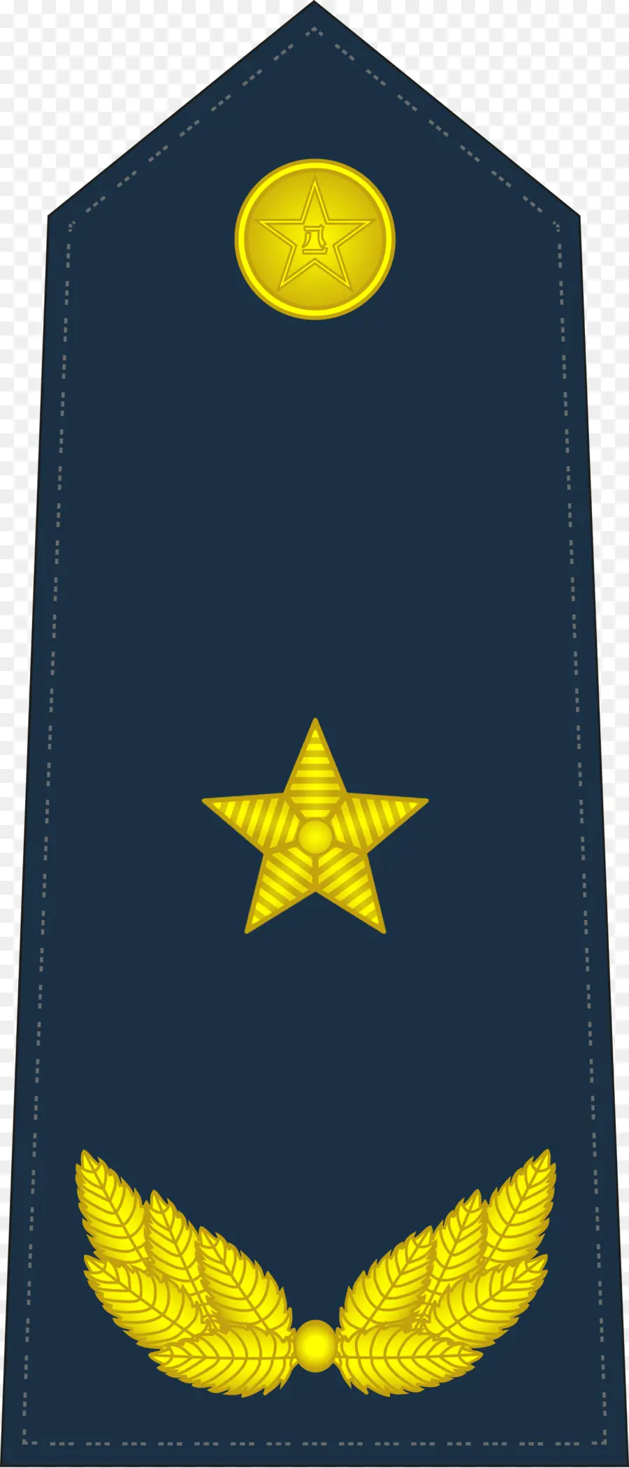 Insígnia De Posto Militar，Estrelas PNG