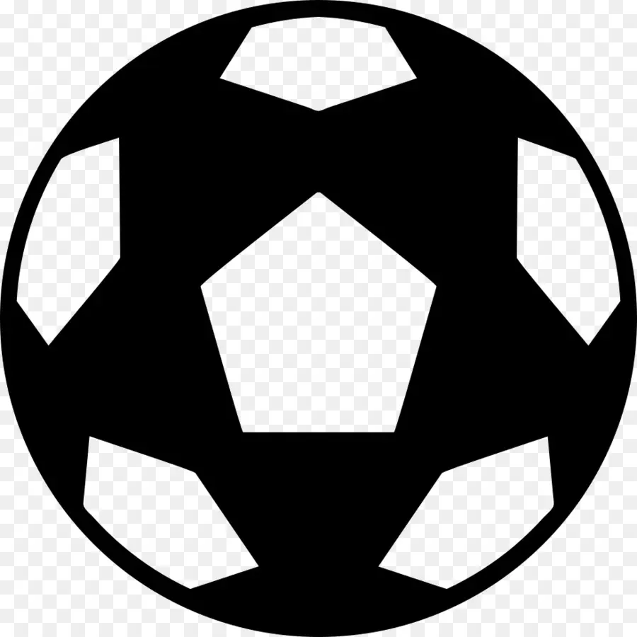 Bola De Futebol，Preto PNG