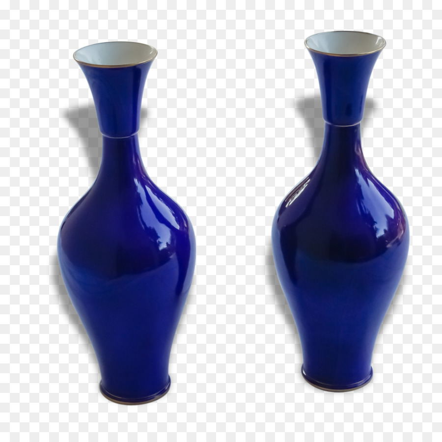 Vasos Azuis，Vidro PNG