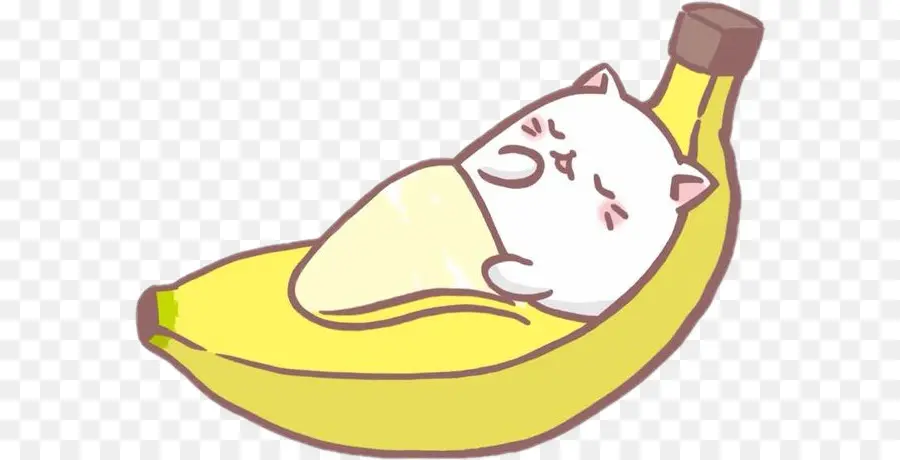 Gato，Banana PNG
