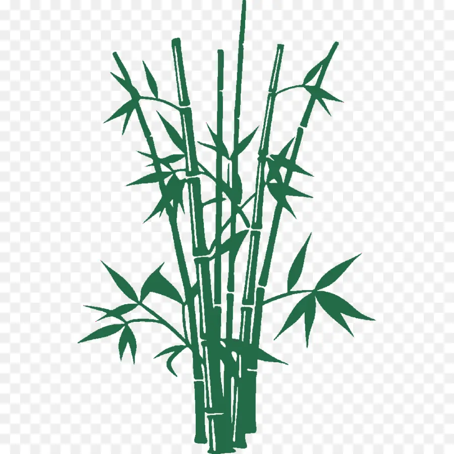 Bambu，Silhueta PNG