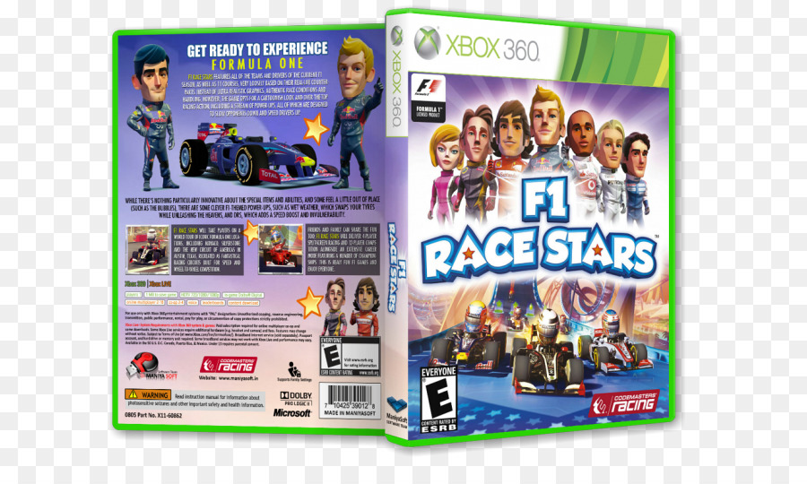 Xbox 360，F1 Race Stars PNG