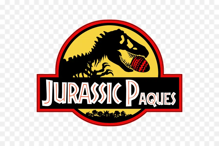 Jurassic Paques Logo，Dinossauro PNG