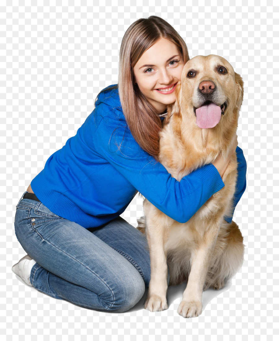 Mulher Com Cachorro，Bicho De Estimação PNG