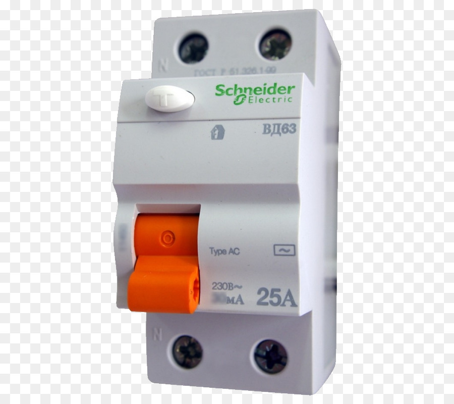 Residualcurrent Dispositivo，A Schneider Electric PNG