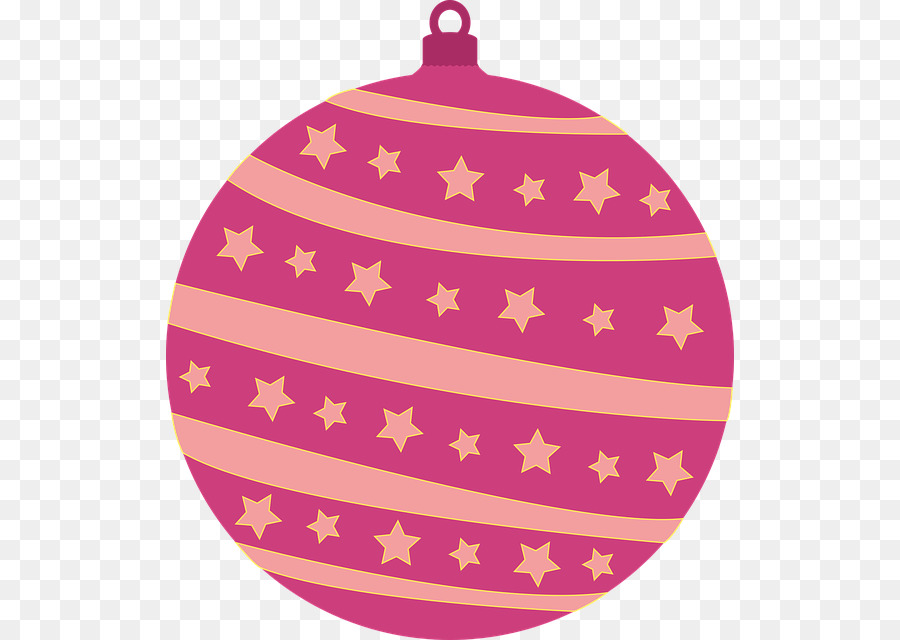 Enfeite De Natal Rosa，Estrelas PNG