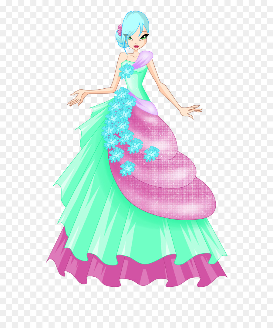 Boneca Princesa，Vestir PNG