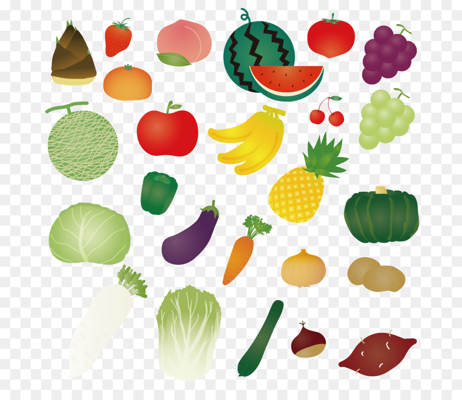 Frutas E Legumes，Saudável PNG