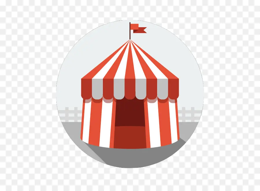 Tenda De Circo，Vermelho PNG