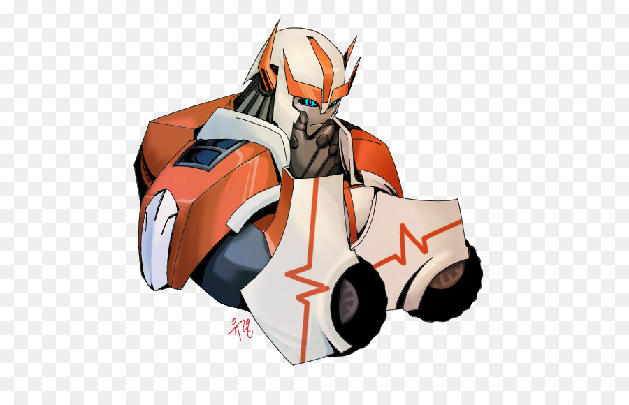 Robô Laranja E Branco，Desenho Animado PNG