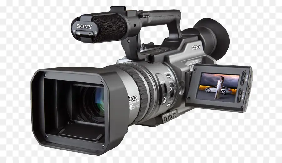 Sony Handycam Dcrvx2100，Câmera De Vídeo PNG