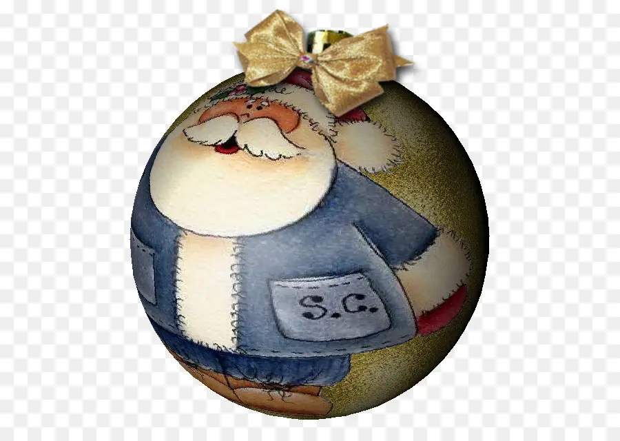 Ornamento，Papai Noel PNG