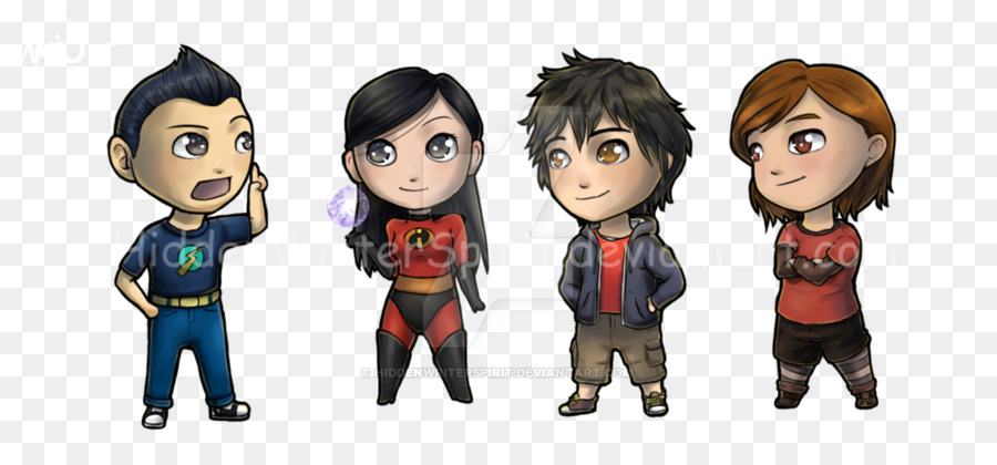 Personagens Chibi，Grupo PNG