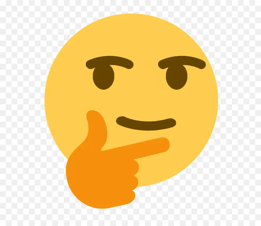 Emoji Pensando，Face PNG