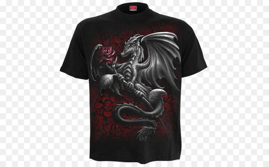 Camiseta Preta，Crânio PNG