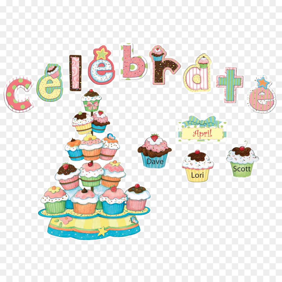 Aniversário，Cupcakes De Aniversário PNG