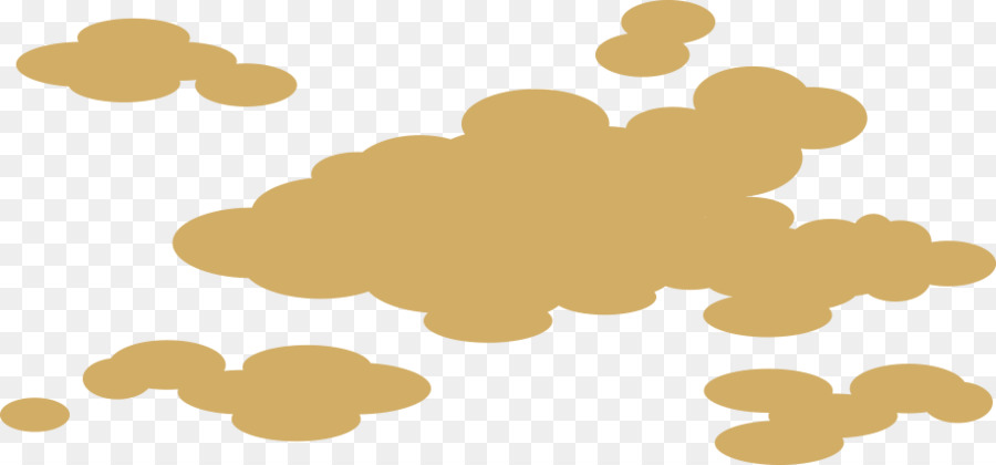 Nuvens Amarelas，Céu PNG