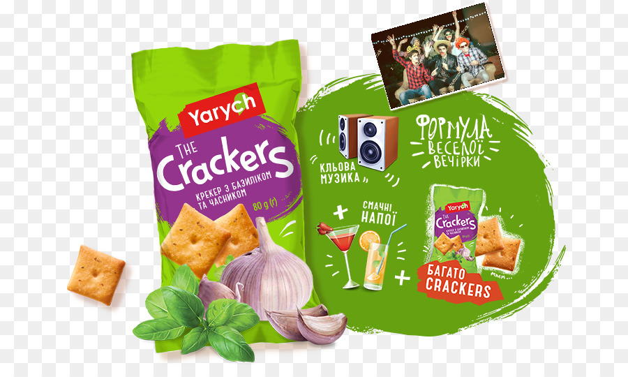Yarych Fábrica De Confeitaria，Cracker PNG