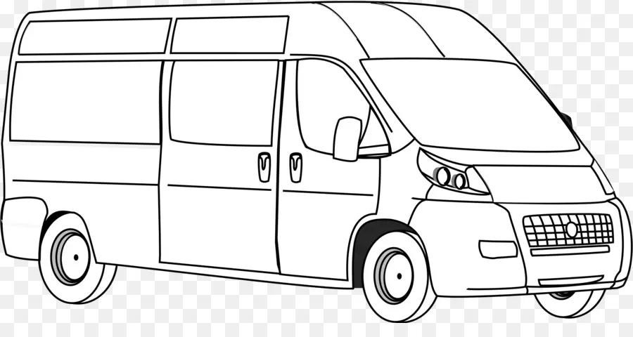 Van，Transporte PNG